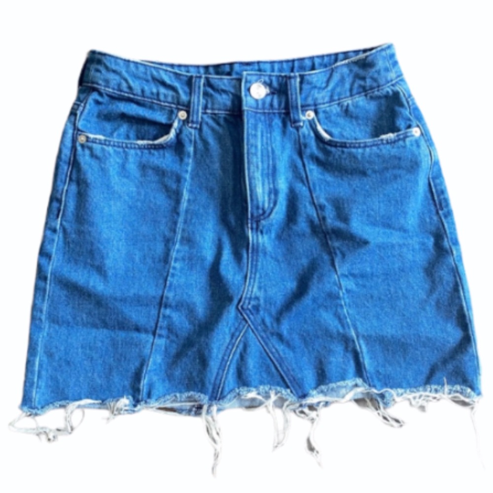 Denim Mini Skirt